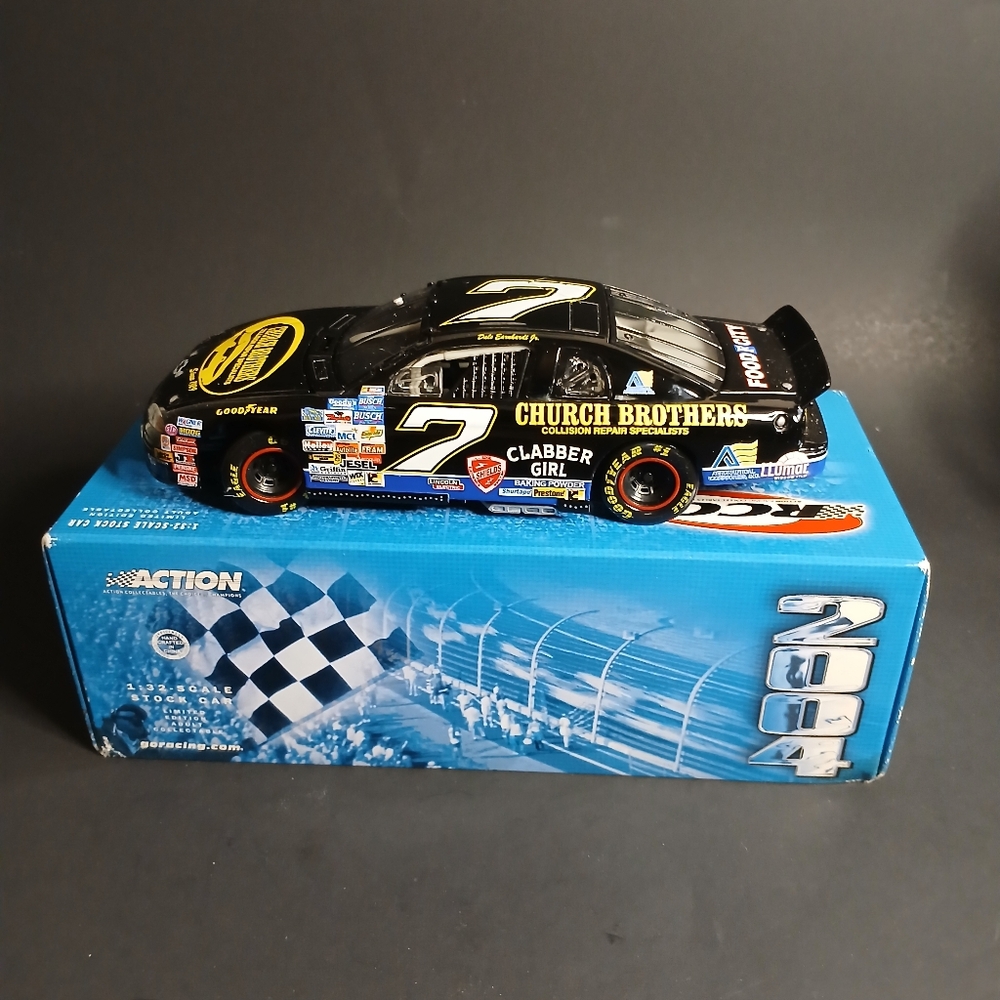 RCCA Nascar Dale Earnhart Jr #7 Church Brothers/ Clabber Girl  1997 Monte Carlo